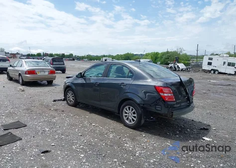 2017 Chevrolet Sonic Lt Auto from USA, damaged, VIN 1G1JD5SG5H4148271